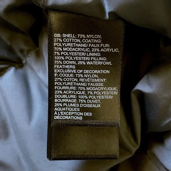 The North Face Women’s Arctic Parka Coat In Vanadis Grey - Picture 7 of 9